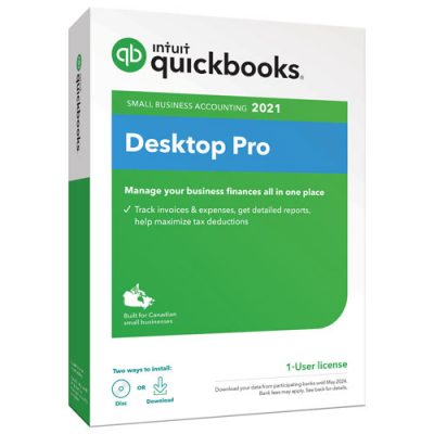 Intuit QuickBooks Desktop Pro 2021 (Outright) – SaaS Direct Singapore